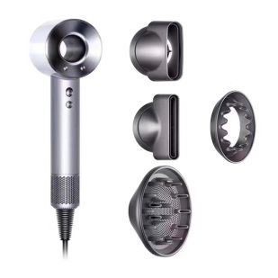 Фен Dyson Supersonic + 4 насадки + чехол (Белый)