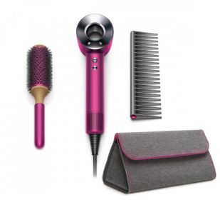Фен Dyson Supersonic HD03 с чехлом и 4-мя насадками (сирень)