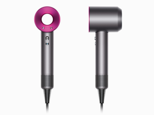 Фен Dyson Supersonic + 3 насадки + чехол (фуксия)