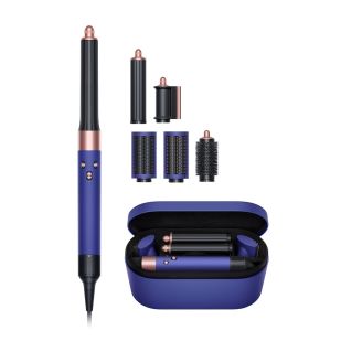 Стайлер Dyson Airwrap Complete Long с с 6-ю насадками + расчески + набор фирменных чехлов (Vinca blue Rosé)