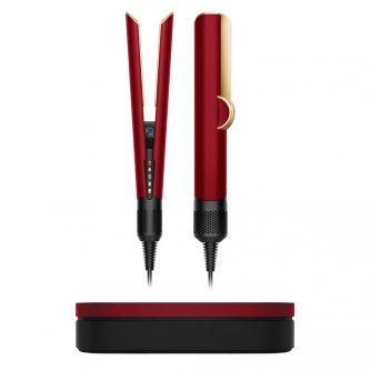 Выпрямитель Dyson Airstrait HT01 Красный бархат/Золото + Бокс чехол