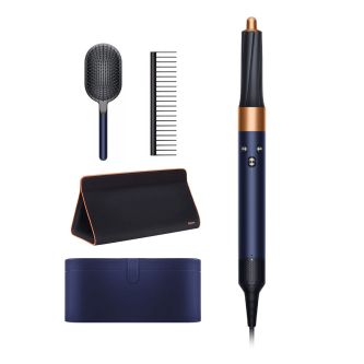 Стайлер Dyson Airwrap Complete с 8-ю насадками + расчески + набор фирменных чехлов (берлинская лазурь/медь)