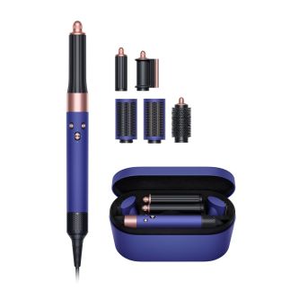 Стайлер Dyson Airwrap Complete с 6-ю насадками + расчески + набор фирменных чехлов (Vinca blue Rosé)
