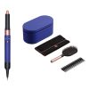 Стайлер Dyson Airwrap Complete с 6-ю насадками + расчески + набор фирменных чехлов (Vinca blue Rosé)