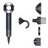 Фен Dyson Supersonic HD07 с 5 насадками + дорожный чехол (черный/серебристый)