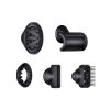 Фен Dyson Supersonic HD07 с 5 насадками + дорожный чехол (черный/серебристый)