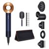 Фен Dyson Supersonic HD07 с 5 насадками + дорожный чехол и расчески (берлинская лазурь/медный)