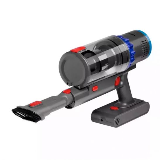 Пылесос Dyson V15 Detect Fluffy вертикальный/беспроводной Blue/Nickel