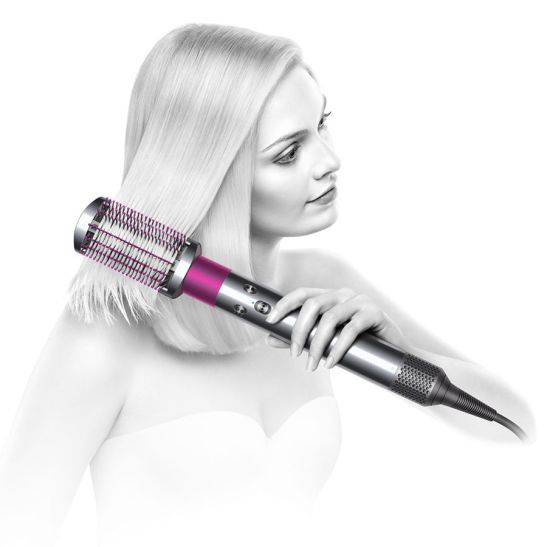 Стайлер Dyson Airwrap разглаживание и контроль. с 6-ю насадками (фуксия)