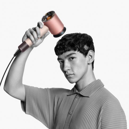 Фен Dyson HD16 Supersonic Nural Ceramic Pink/Rose Gold + чехол