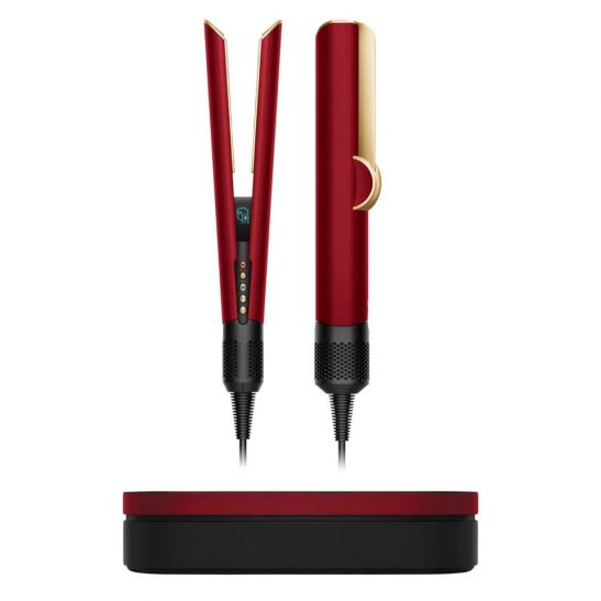 Выпрямитель Dyson Airstrait HT01 Красный бархат/Золото + Бокс чехол