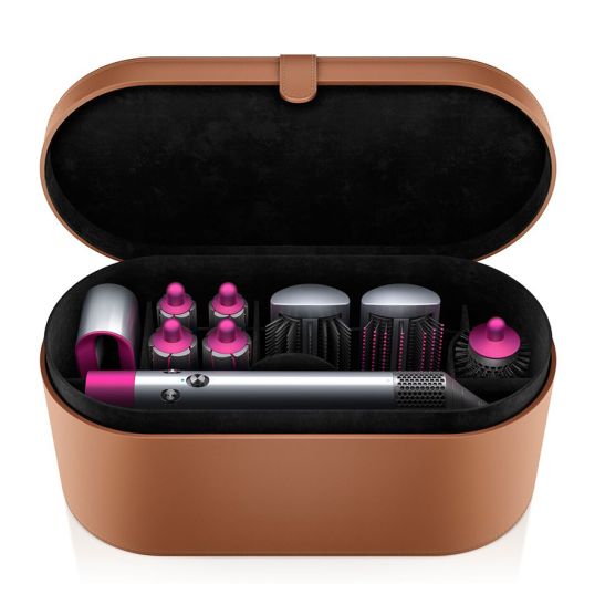 Стайлер Dyson Airwrap c 8-ю насадками + чехол (фуксия)