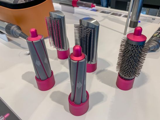 Стайлер Dyson Airwrap c 8-ю насадками + чехол (фуксия)