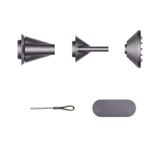 Фен Dyson Supersonic + 4 насадки + чехол + 2 фирменные расчески (фуксия)