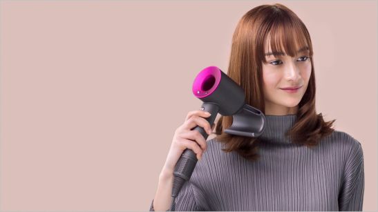 Фен Dyson Supersonic (черный/серебристый) с 5 насадками