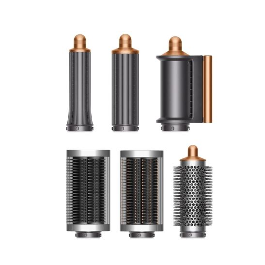 Стайлер Dyson Airwrap HS05 Complete с 6-ю насадками + бокс-чехол (берлинская лазурь/медь)