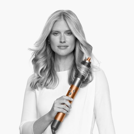 Стайлер Dyson Airwrap HS05 Complete с 6-ю насадками + бокс-чехол (насыщенная медь/яркий никель)