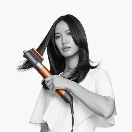 Стайлер Dyson Airwrap HS05 Complete Long с 6-ю насадками + бокс-чехол (фуксия/яркий никель)