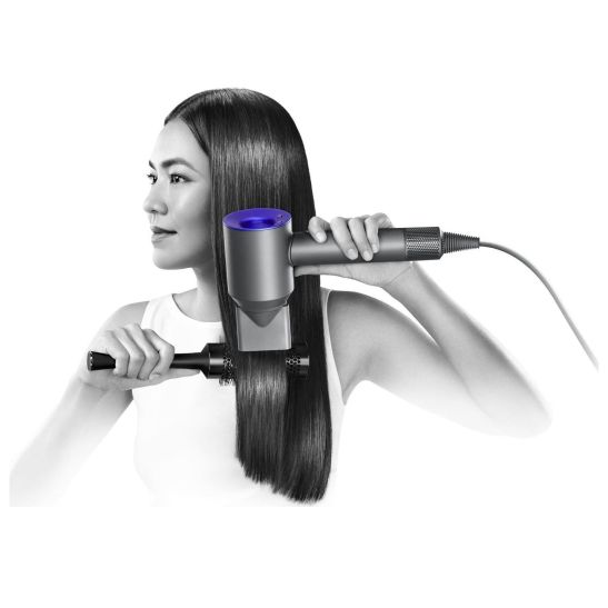 Фен Dyson Supersonic HD07 с 5 насадками + дорожный чехол (белый)