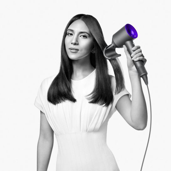 Фен Dyson Supersonic HD07 с 5 насадками + дорожный чехол и расчески (берлинская лазурь/медный)