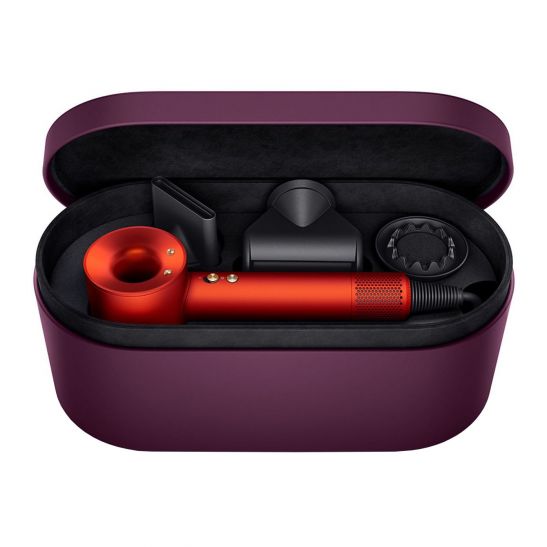 Фен Dyson Supersonic HD15 (Topaz Orange) с 4 насадками и боксом
