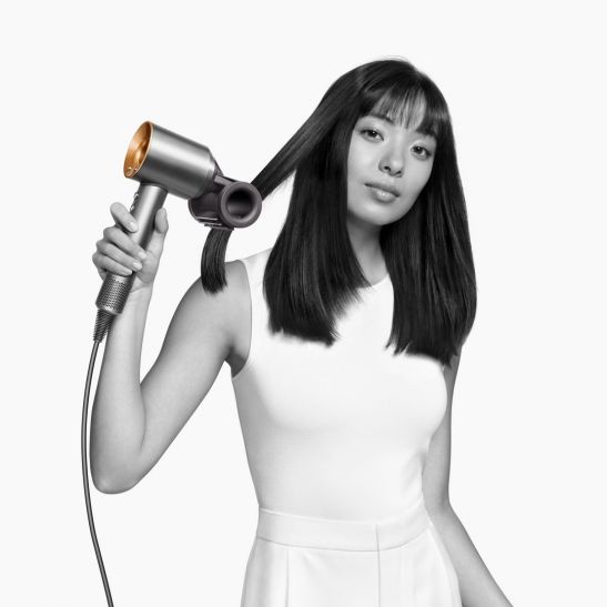 Фен Dyson Supersonic HD15 (Topaz Orange) с 4 насадками и боксом