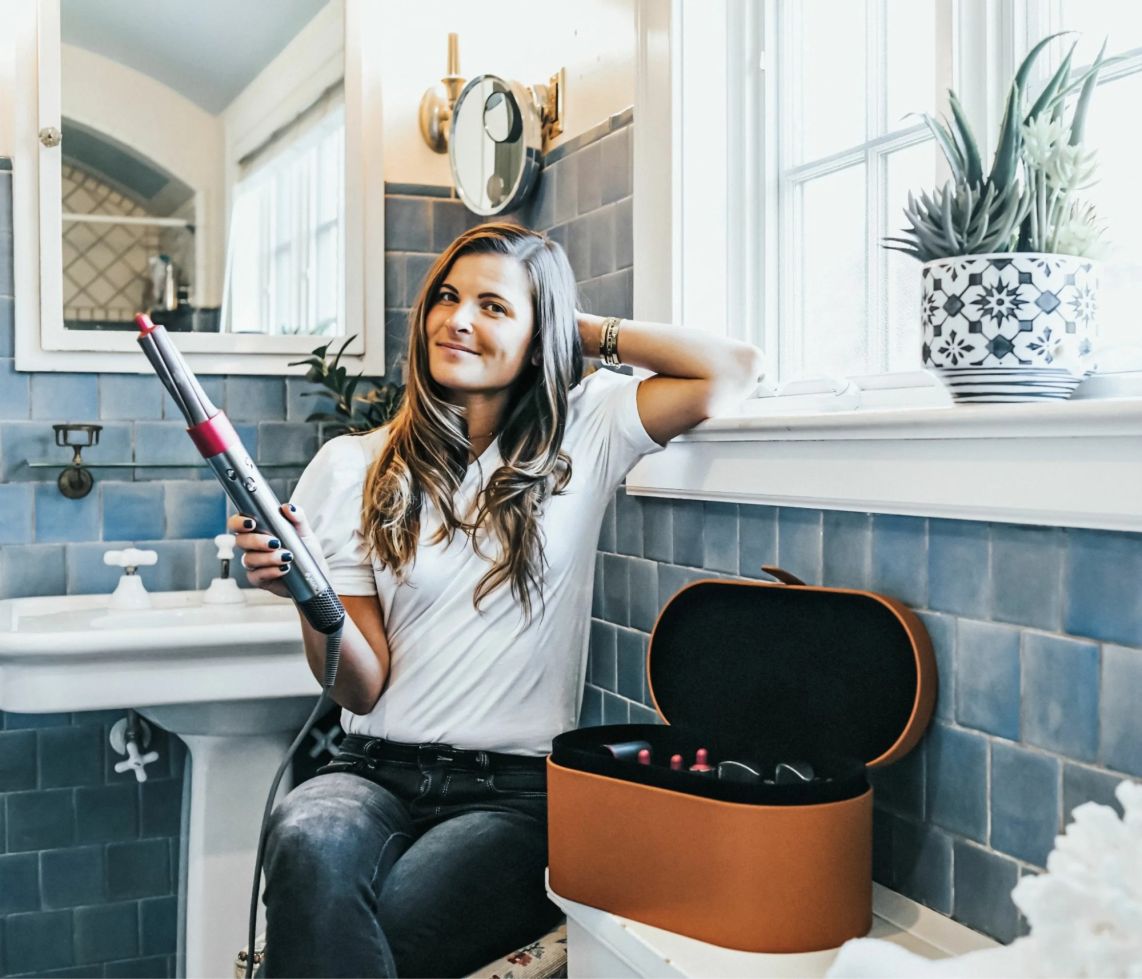 Зачем использовать чехол для хранения аксессуаров Dyson